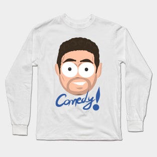 If Mark Normand Was a South Park Character (White) Long Sleeve T-Shirt